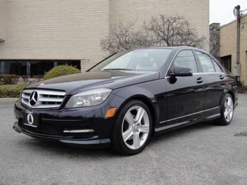 2011 mercedes-benz c300 4-matic sport, only 15,772 miles, warranty