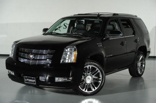 Certified warranty 2013 awd escalade premium sport pkg entertainment dvd loaded