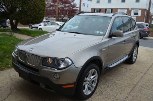 2008 bmw x3 awd*navigation* heated steering wheel,front&amp; rear seats*xenons ligth