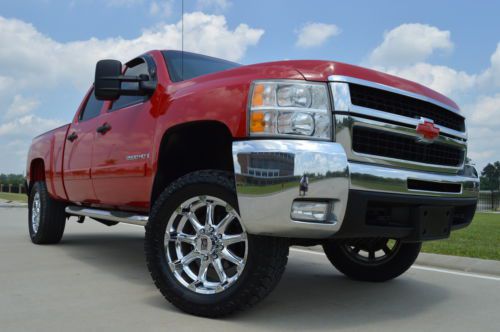 2008 chevrolet silverado 2500hd crew cab lt z71 4x4 diesel 20&#034; wheels