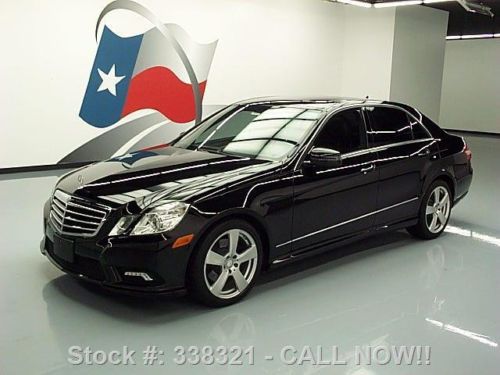 2011 mercedes-benz e350 sport p1 sunroof navigation 31k texas direct auto