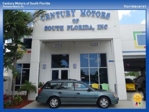 2001 subaru l low miles clean carfax 49,852 miles niada certified