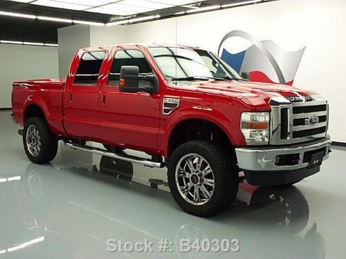 Sell Used 2010 Ford F250 Lariat Crew 4x4 Lift Diesel Rear Cam 79k Texas Direct Auto In Stafford 