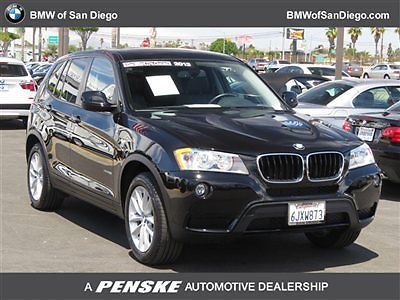 Xdrive28i low miles 4 dr suv automatic gasoline 2.0l dual overhead cam , jet bla