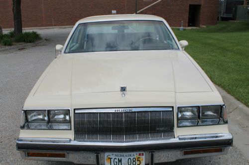 1985 buick regal limited coupe 2-door 3.8l