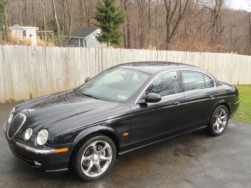 2003 jaguar s-type**ultra rare 5 speed manual**47,000 miles*cln carfax*gorgeous!