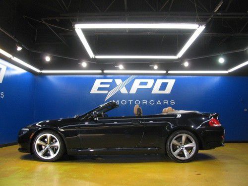 Bmw 650i sport convertible premium sound head up display navigation heated seats