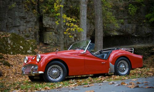 1962 triumph tr3b - beautifully restored