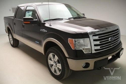 2013 lariat crew 4x4 navigation sunroof leather heated 20s aluminum v6 ecoboost