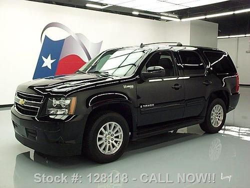 2009 chevy tahoe hybrid sunroof nav rear cam dvd 49k mi texas direct auto