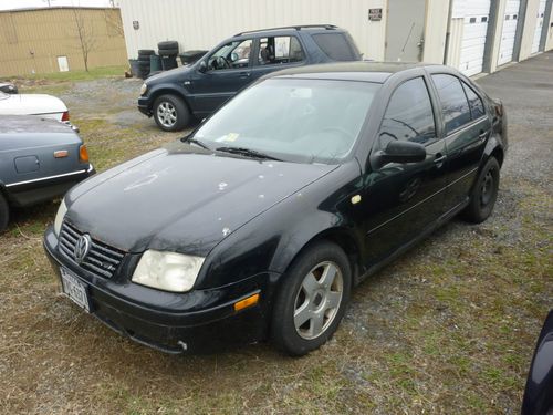 2000 volkswagen jetta tdi sedan 4-door 1.9l for parts not running as-is