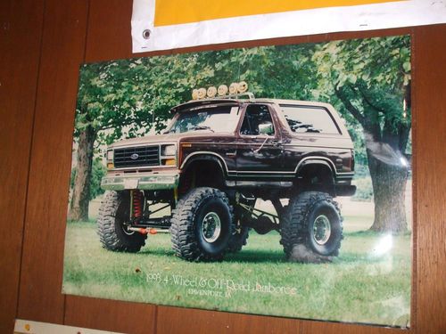 1983 ford bronco  "monster truck" 15" lift