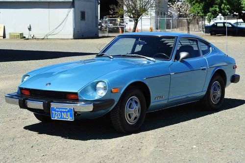 1976 datsun 280z 2.8l/3sp auto fuel injection factory ac california clean orig