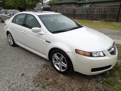 2006 acura tl with navigation, salvage, damaged, wrecked, sedan