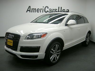 2008 q7 awd quattro s-line navi pano roof carfax certified top of the line