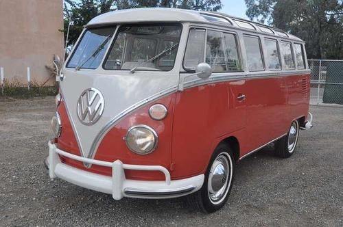 1963 volkswagen microbus deluxe 23 window