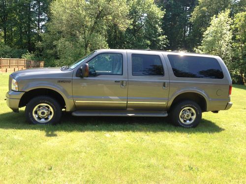 2005 ford excursion 4x4 limited diesel -in beautiful condition!!