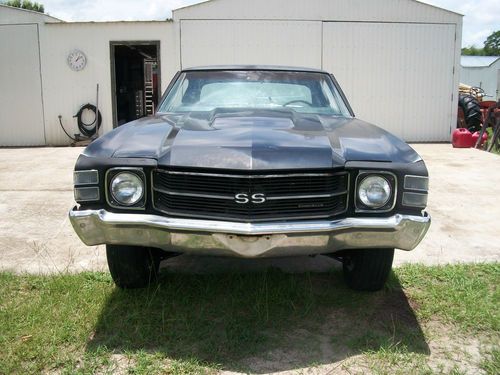 1972 chevelle 2 door, very solid with new sheet metal