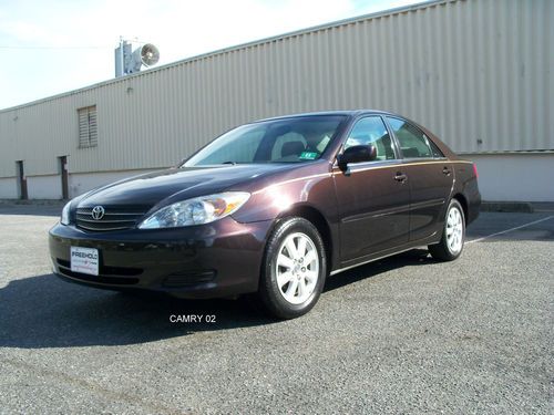 2002 toyota camry xle loaded 1 owner well maintained and serviced