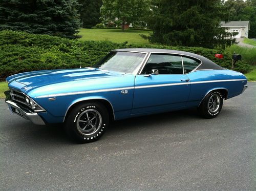 1969 chevelle original true super sport ss no reserve 396 rare bench seat