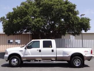 2007 white lariat fx4 6.0l v8 4x4 leather keyless b&amp;w hitch cruise sun roof