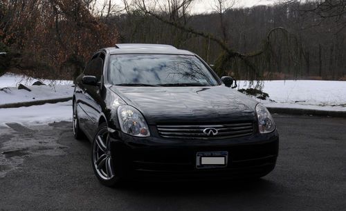 2004 infiniti g35x auto sedan w/ 19" m45 sport wheels