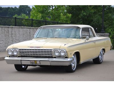 1962 chevrolet impala ss older frame off restoration super driver