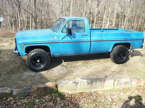 1979 chevy 3/4 ton 4x4 granny low 4spd 67k original  mi