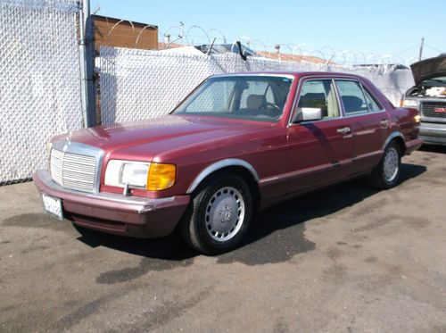 1989 mercedes 300se, no reserve