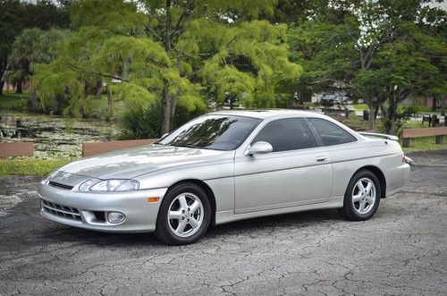 1999 lexus sc300 silver black leather 86k miles clean automatic soarer supra