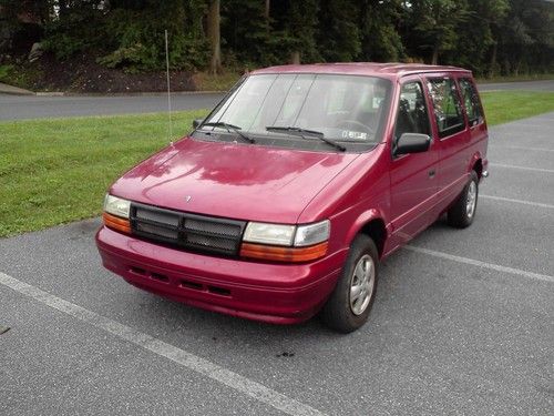 1995 dodge grand caravan se mini passenger van 3-door 3.0l