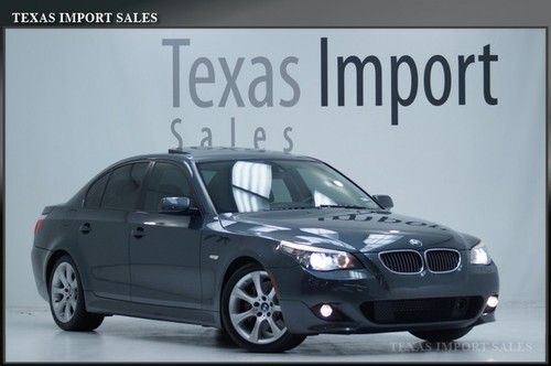 08 550i sport,navi,night vision,heads-up,warranty,we finance