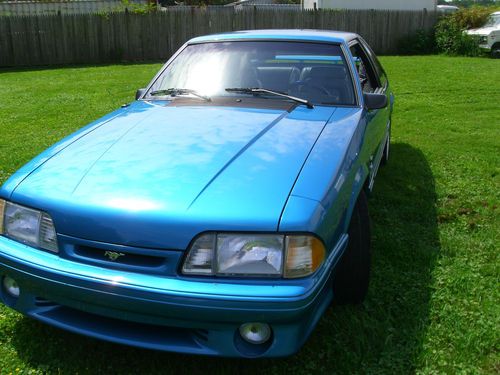 1993 ford mustang svt cobra original factory teal cobra package very nice clean