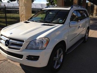 2009 mercedes gl450 white navigation,backup camera rear ent sport pkg,htd seats