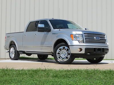 10 f150 (platinum) 4x4 lwb nav camera sony roof power-board fuel-flex 1-owner tx