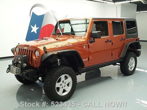 2011 jeep wrangler unltd rubicon 4x4 hard top lift nav texas direct auto