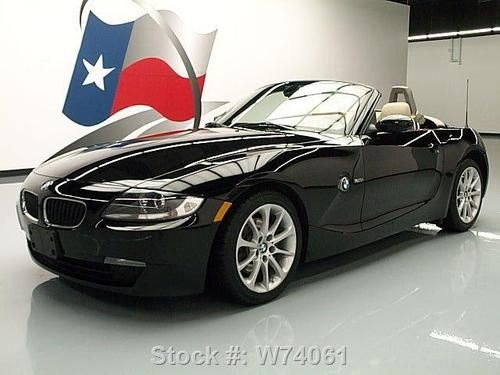 2008 bmw z4 3.0i roadster htd seats paddle shift 67k mi texas direct auto