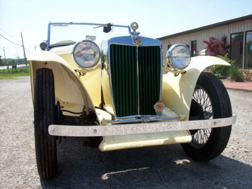 1949 mgtc exu.  frame off restoration