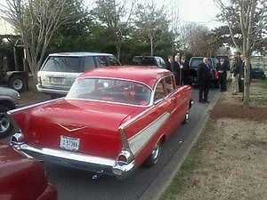 1957 chevrolet bel air base hardtop 2-door 4.6l