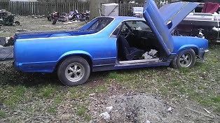 Chevy el camino  car  truck 1987  lambo doors