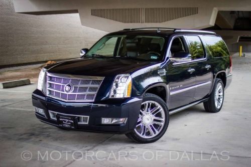 2009 cadillac escalade platinum esv navigation sat. radio bluetooth onstar