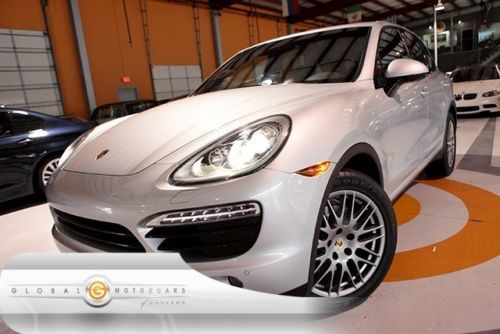 13 porsche cayenne s awd premium-plus 1-own 4k sport-chrono nav cam pdc vent 20s