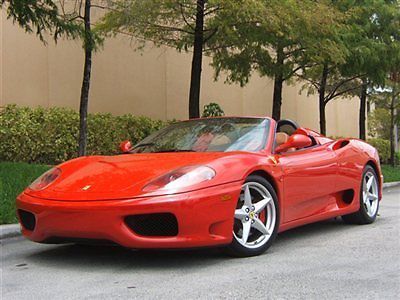 2004 ferrari 360 spider f1