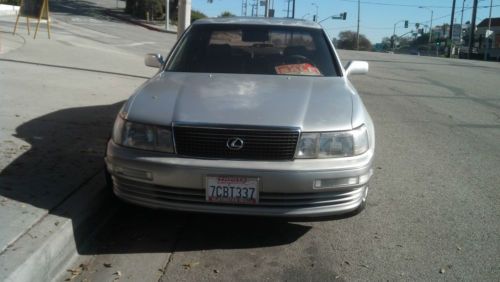 1990 lexus ls400 base sedan 4-door 4.0l awesome, classy and smooth ride