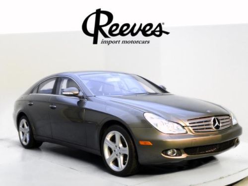 2007 mercedes-benz cls-class 4dr sdn5.5l sunroof 7-speed a/t air suspension