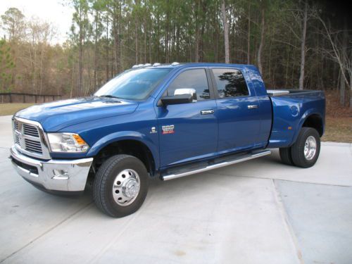 2011 ram 3500 laramie mega crew cab pickup 4-door 6.7l megacab 4x4