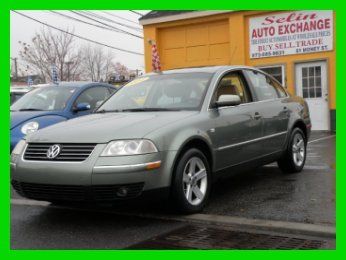 2004 vw passat glx 4motion awd looks great runs new loaded.