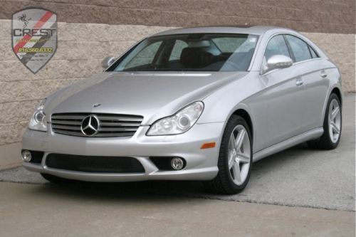 2008 cls-class 5.5l amg sports package navigation heated cooled seats xm cls 550