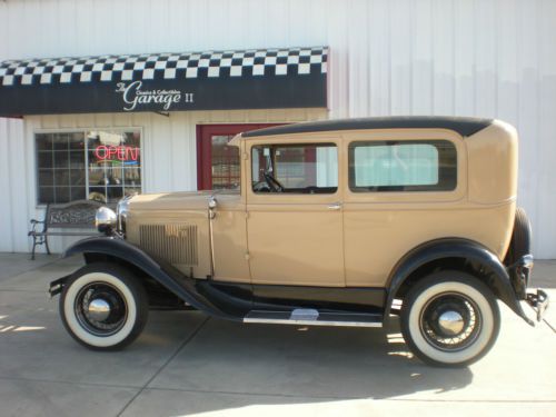 1930 ford model a tudor-nice condition.  original.