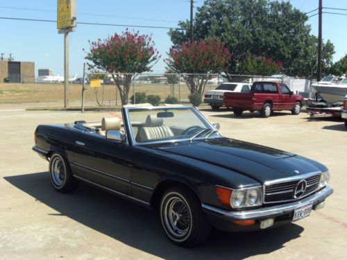 Beautiful 1985 mercedes- benz 280sl european, clean, both top conv, must see!!!